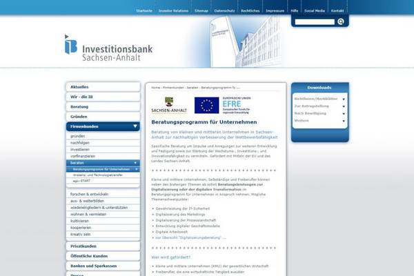 IB Investitionsbank Sachsen-Anhalt