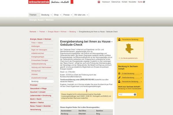 VZSA Verbraucherzentrale Sachsen-Anhalt e.V.