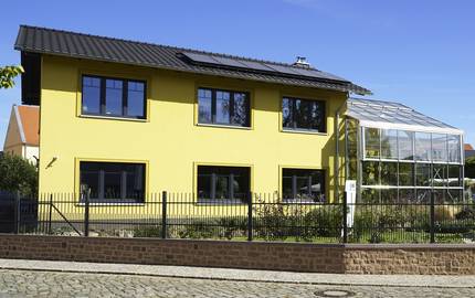 Bewerbungsformular Grüne Hausnummer: Wohngebäude bis 5 Wohneinheiten © LENA
