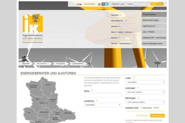 Ingenieurkammer Sachsen-Anhalt (Fachingenieure Energie)