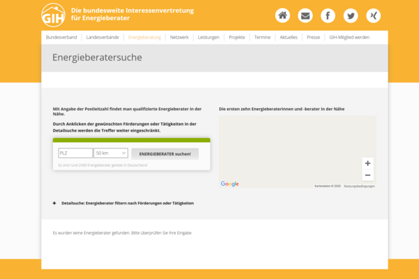 GIH Gebäudeenergieberater Ingenieure Handwerker e.V.